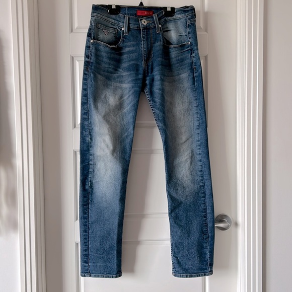 Guess distressed jeans slim fit - Picture 1 of 8